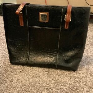 Dooney & Bourke Pebble Black Bag